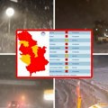 Sneg uveliko veje U ovom delu Srbije RHMZ se upravo oglasio, evo gde će sledeće da ljuljne (video)