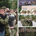 Roditelji, rodbina i prijatelji ponosni Kadeti i slušaoci za rezervne oficire položili su danas svečanu zakletvu na Banjici…