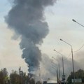 Požar u ruskoj rafineriji nafte