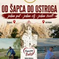 Miloš Bojić ide biciklom do Ostroga