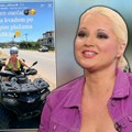 Svi su čekali samo da vide čime se Maja voza na moru! Pevačica izgorela na kvadu, stavila kacigu, ali bujne grudi izgoreše