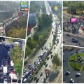 Brankov krcat u smeru za Novi Beograd, a Gazela ka centru: Duge kolone kod Skupštine, a na Autokomandi vrvi! Tako izgleda 1…