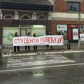 Studenti u Prokuplju koji nisu u Beogradu organizovali završu akciju