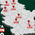 Protesti “Srbija protiv nasilja” u deset gradova