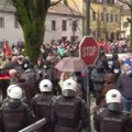 Protest na Cetinju, umalo sukob u Skupštinu