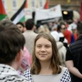 "Ovi protesti bi trebalo da budu svuda": Greta Tunberg na propalestinskim demonstracijama u Malmeu uoči druge večeri…