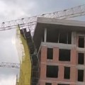 Nakrivila se skela na gradilištu na Limanu 4 (VIDEO)
