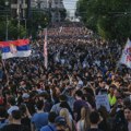 Frans pres: Hiljade demonstranata u Beogradu za prevremene izbore
