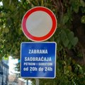 Ulica Stevana Nemanje zatvorena za saobraćaj petkom i subotom do ponoći
