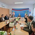 Žarko Mićin na četvrtoj sednici Saveta Južnobačkog upravnog okruga u Titelu