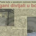 Natpisi iz novina o matoviću: Đilasov kandidat na listi " Srbija protiv nasilja" 2008. demolirao bolnicu u Kraljevu
