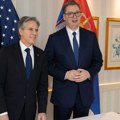 Vučić razgovarao sa Blinkenom, državni sekretar SAD: U potpunosti podržavam evropski plan za deeskalaciju