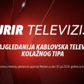 Kurir televizija drugi dan zaredom najgledanija kablovska televizija kolažnog tipa