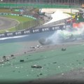 (VIDEO) Baš neprijatno: Bortoletov bolid se „prosuo“ po stazi