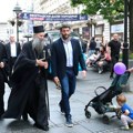Šapić i srpski patrijarh Porfirije obišli zonu folklora u okviru manifestacije "Beogradski dani porodice"