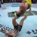 Brazilac u "nindža izdanju" zasenio UFC: Radio salto u kavezu, pa "udavio" protivnika za manje od minut