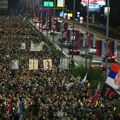 Komemorativne šetnje za žrtve tragedije na železničkoj stanici u Novom Sadu: Zatvorena Gazela (foto, video)