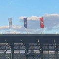 Foto-ubod: Bez zastave Albanije na stadionu "Dubočica" pred meč sa Srbijom