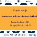 Konferencija „Inkluzivna kultura – kultura inkluzije“ u Nišu: Da li inkluzija u kulturi postoji samo na papiru? U utorak, 28…