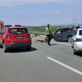 Ушао у контрасмер и закуцао се у ауто, троје погинуло! Прве слике језивог судара код Руме, ауто преполовљен! (фото, видео)