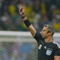 Slovenački sudija Slavko Vinčić sudi finale Svetskog prvenstva između Španije i Argentine