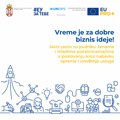 Bespovratna sredstva EU za žene i mlade početnice i početnike u poslovanju-Vreme je za dobre biznis ideje