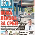 Čitajte u “Vestima”: Nema lekova za Srbe!