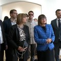 Maja Gojković u poseti Muzeju ćirilice (VIDEO)