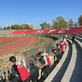 Mladi sportisti danas sređivali stadion „Čika Dača“ (VIDEO)