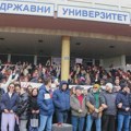 Održan veliki studentski protest u Novom Pazaru