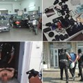 Zaplenjeni luksuzni automobili, novac i municija! Pogledajte akciju hapšenja u Kraljevu i Loznici (foto, video)