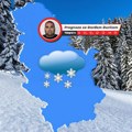 Sneg će večeras zabeleti prvo ove delove Srbije: Evo kada će vejati u Beogradu
