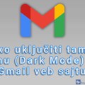 Kako uključiti tamnu temu (Dark Mode) na Gmail veb sajtu