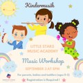 Muzička radionica za roditelje i bebe "Little Stars Music Academy" 3. septembra u Novom Sadu