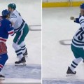 Sevale pesnice u NHL, svi gledali tuču sezone: Dok su se Kanađani pesničili, Srbin je rešio meč