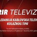 Курир телевизија је у уторак, 9. децембра, била најгледанија телевизија колажног типа