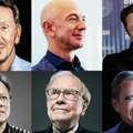 Deset najbogatijih ljudi na svetu na početku godine: Razlika između prve dvojice nikad veća