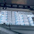 MUP: Na graničnom prelazu Bezdan zaplenjeno 3.095 kutija cigareta, uhapšen vozač kamiona