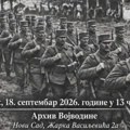 Otvaranje izložbe u Arhivu Vojvodine o češkim dobrovoljcima u srpskoj vojsci