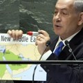 Netanijahu kritikovan zbog pokazivanja kontroverzne mape "Velikog Izraela" u UN