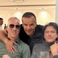 Saša Matić proslavio Đurđevdan: Zdravko Čolić među gostima: Piju vino i uživaju (Foto)