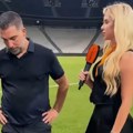 Zgodna novinarka stala pred čuvenog fudbalera, on nije smeo ni da je pogleda: Svi se pitaju da li je ovo razlog VIDEO