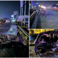 (Video) Među teško povređenima i jedan tinejdžer! Jezive slike s mesta silovitog sudara na Ibarskoj: Jedno vozilo smrskano do…