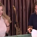 Viki potpisala ugovor sa Mitrovićem! Pevačica i čelnik Pinka zaigrali valcer, a evo šta je rekao o Tašketu: Bili smo klinci…