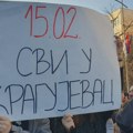 U nedelju kragujevački studenti trče štafetni maraton do Beograda, uručuju pozivnice za protest na Sretenje