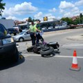 Oboren motociklista u udesu