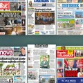 Naslovne strane današnjih novina: Prelistavanje štampe za ponedeljak, 21. jul 2025. godine