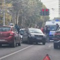 Саобраћајка у центру Београда: Повређен страни држављанин, на лицу места Хитна помоћ