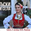 Parada budućnosti, kotlić, folklor: Šesti Miholjski susreti sela u Lešnici u subotu