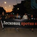 Tema desetih protesta protiv nasilja u Leskovcu prosveta